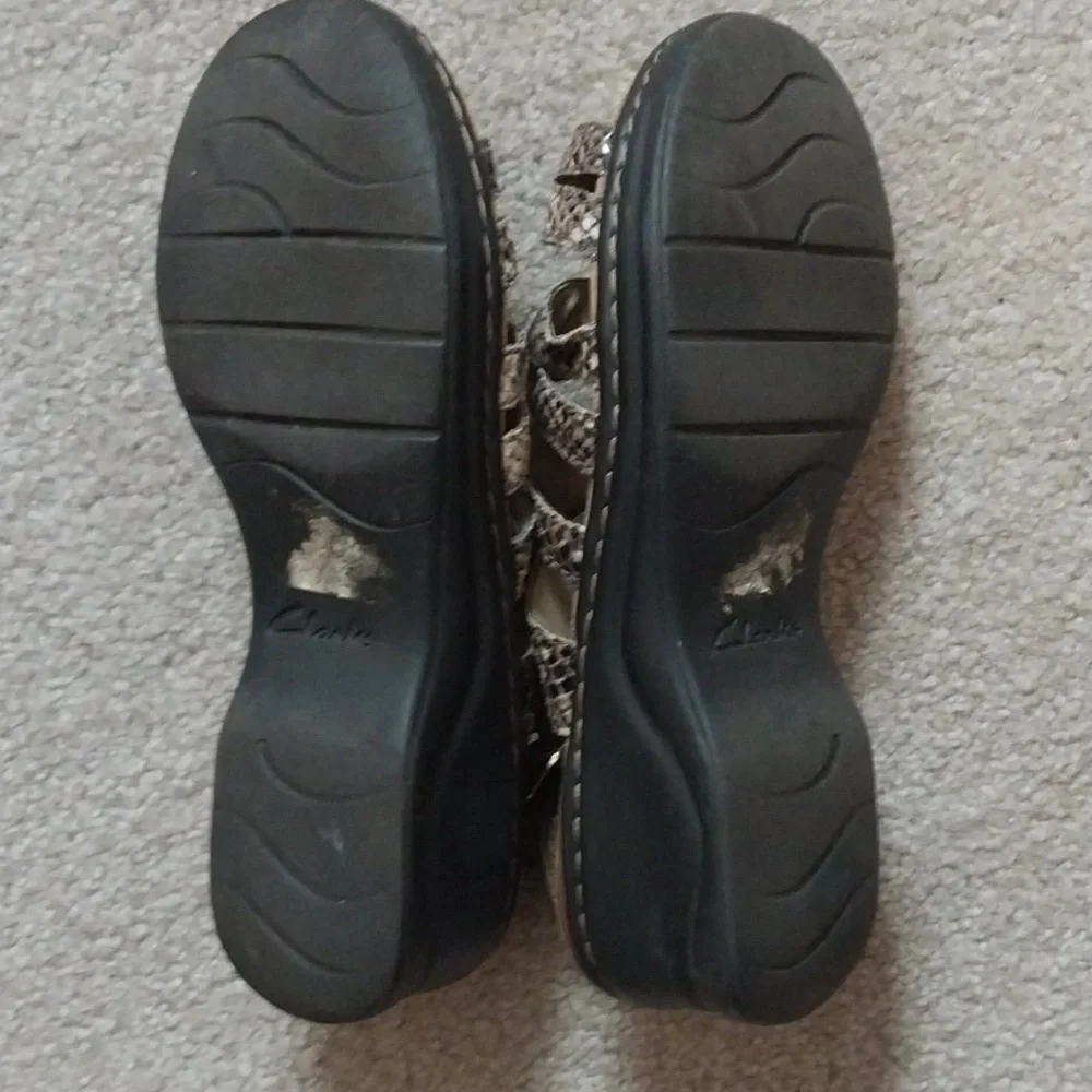Snake print sandals - Picture 4 of 4